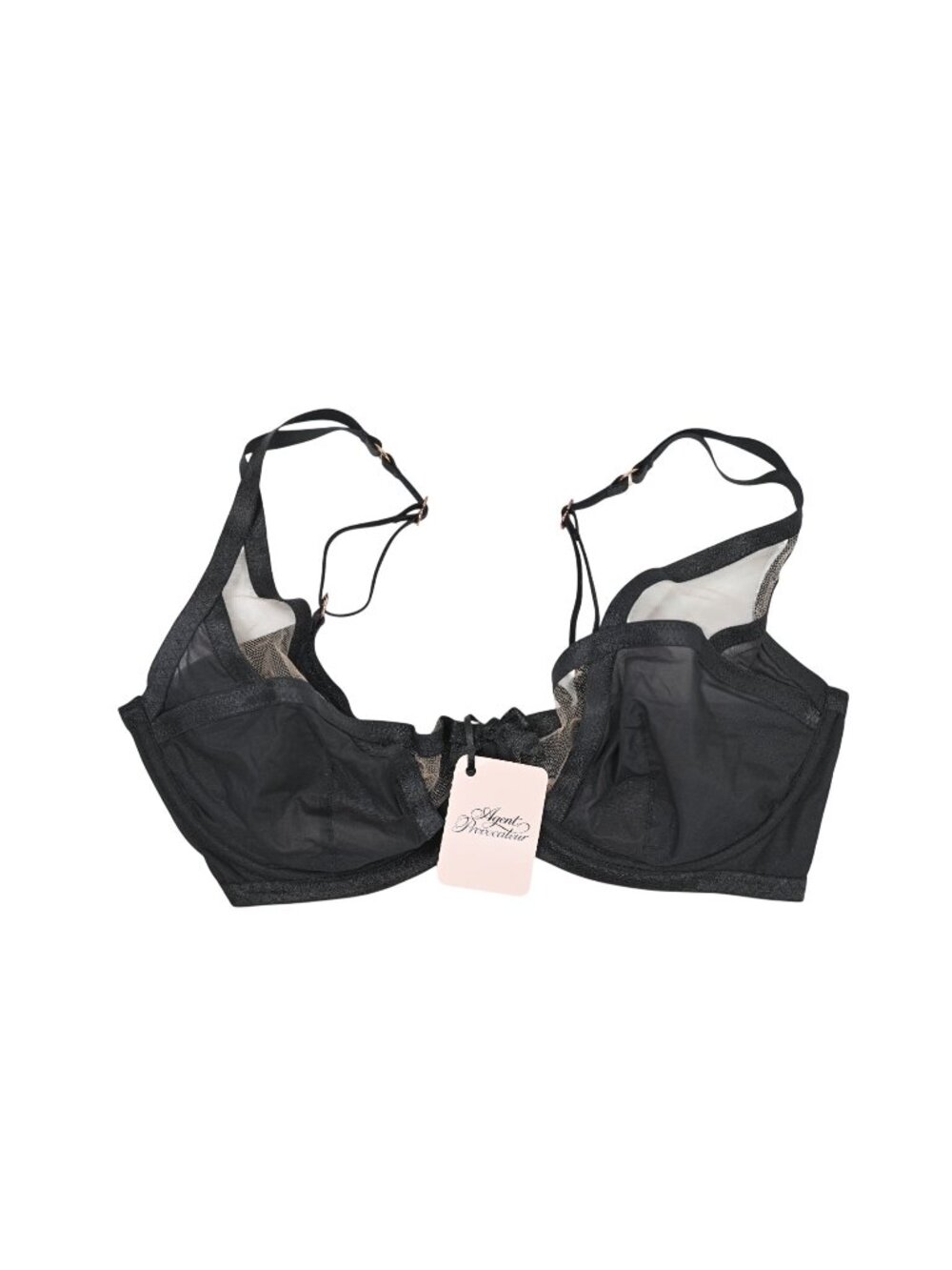 Agent Provocateur Joan Underwired Balconette Bra in Black